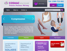 Tablet Screenshot of cosmac.com.au